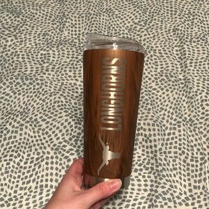 University of Texas at Austin Woodgrain Tumbler